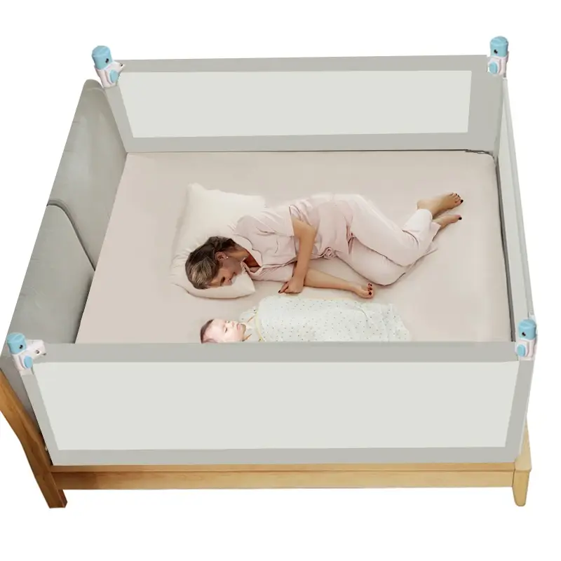 Barrière de sécurité portable pour lit de bébé, garde pour enfants