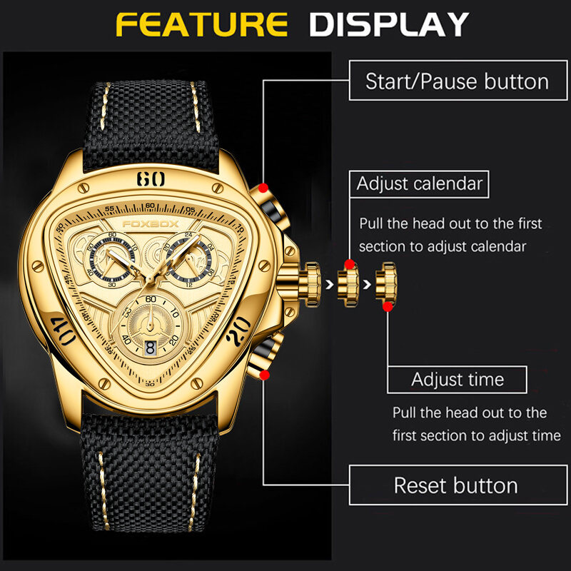 Часы наручные LIGE мужские с квадратным циферблатом, модные брендовые Роскошные водонепроницаемые кварцевые в деловом стиле, с хронографом