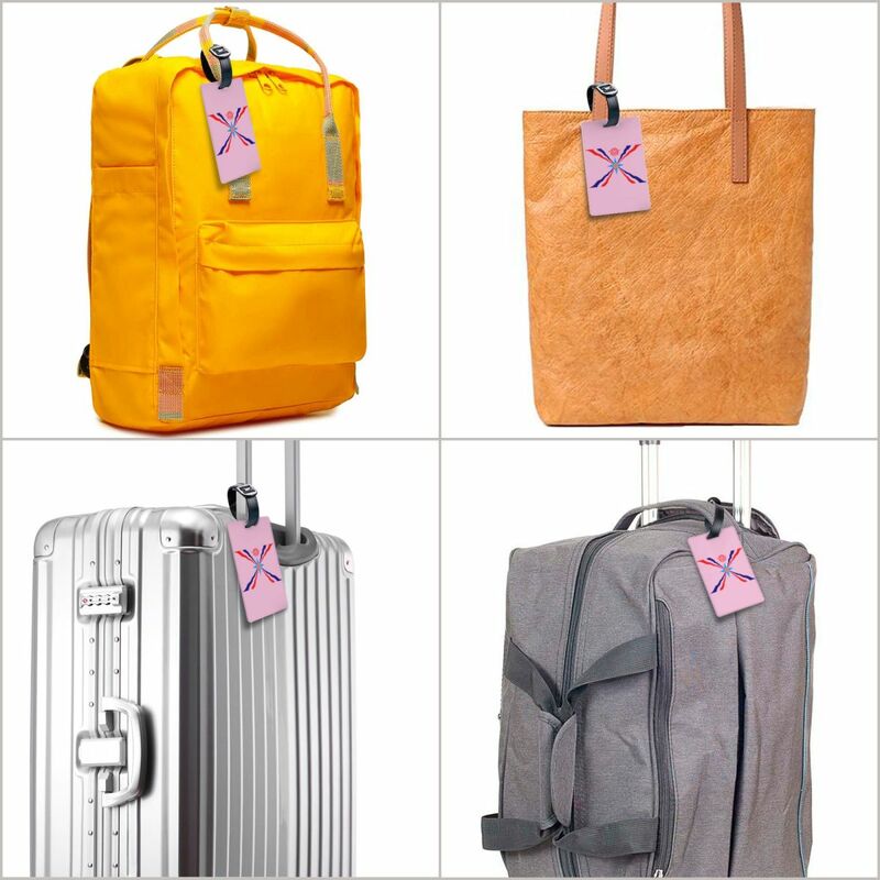 Etichetta per bagagli con bandiera assira personalizzata per valigia da viaggio etichetta identificativa per la copertura della Privacy di Aramean
