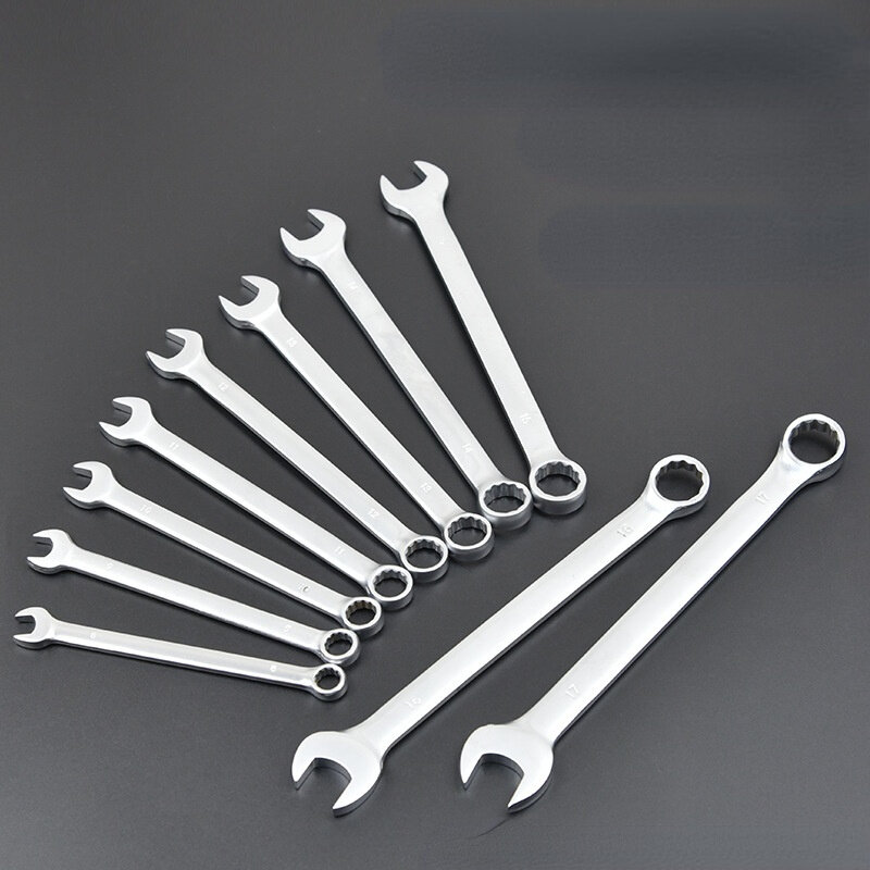 Ratchet Wrench Set Car Repair Tools Key Spanner Wrench Socket 8/10/12/14Pcs Hand Tools Wrenches Universal Ratchet Spanner Wrench