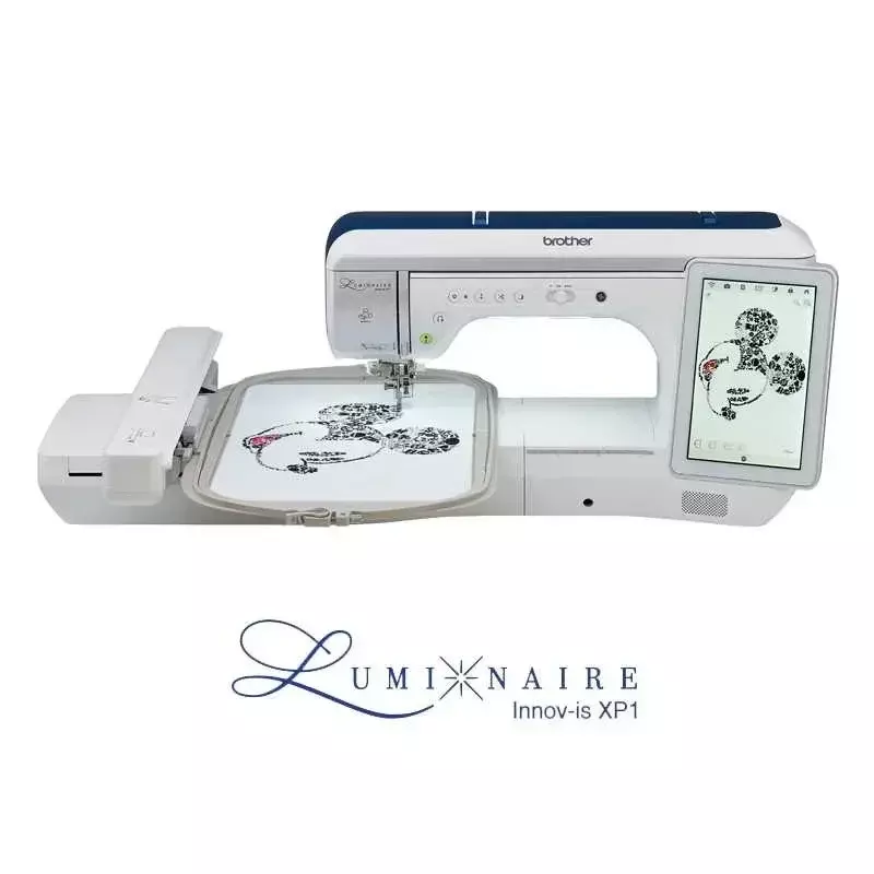 Máquina de coser y bordar Brother innov-is XP1, luminaria ORIGINAL de fábrica, descuento en ventas de verano, 100%