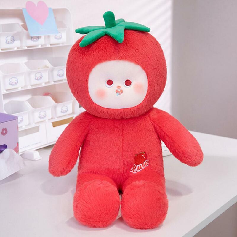 Padded Vegetable Baby Plushie Soft Plush Fruit Vegetable Dolls for Couch Car Seat Decoration Stuffed Sleeping Pillow with Firm