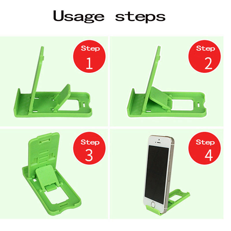 Soporte Universal para teléfono móvil de escritorio, 4 velocidades, ajustable, para iPhone 5, 6 Plus, forma de silla de playa