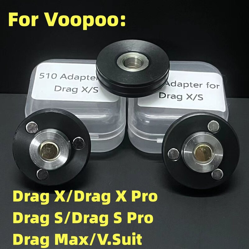 Adaptador 510 para Drag X Vinci PNP Coil Pod Drag S, Kit de rosca 510, conector DIY, accesorios decorativos para muebles
