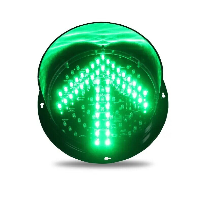 Dc12v 200mm 8 polegada led luz de tráfego verde seta tráfego luz substituição para promt