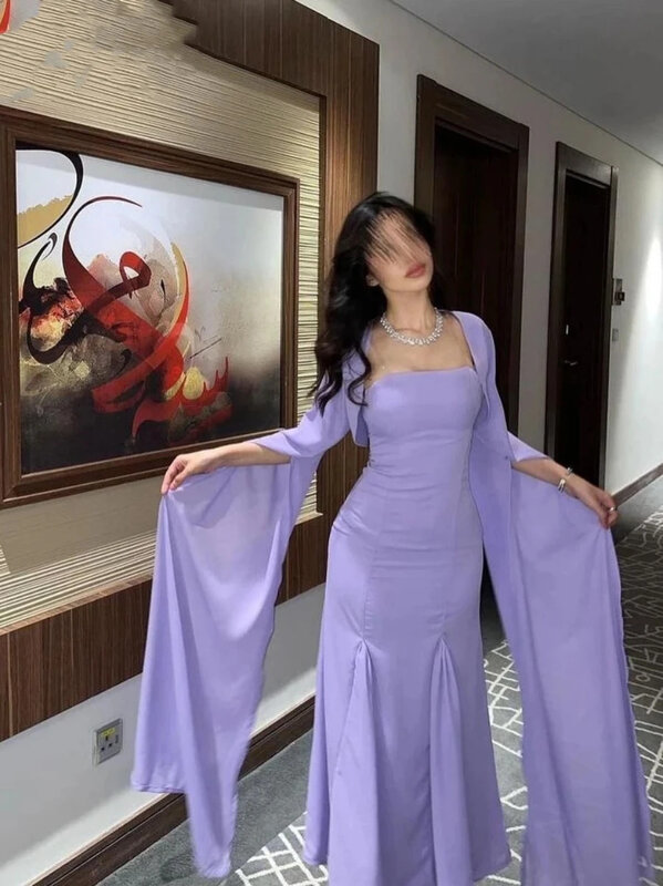 Robe de Soirée Drapée en Satin pour Femme, Tenue de Bal, Élégante, à la Mode, Gaine Carrée, Zone de Cocktail