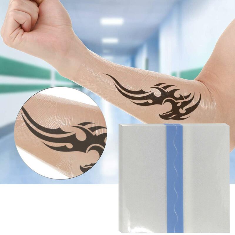 5x10 Sheets Transparent Adhesive Bandage Waterproof for Skin Protection