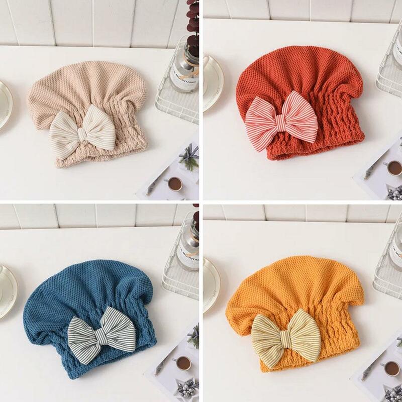Muszka czepek prysznicowy suszenia włosów kapelusze łazienkowe owinięte ręcznik ręcznik do suszenia kobiet ręcznik do suszenia akcesoria do kąpieli do wycierania włosów