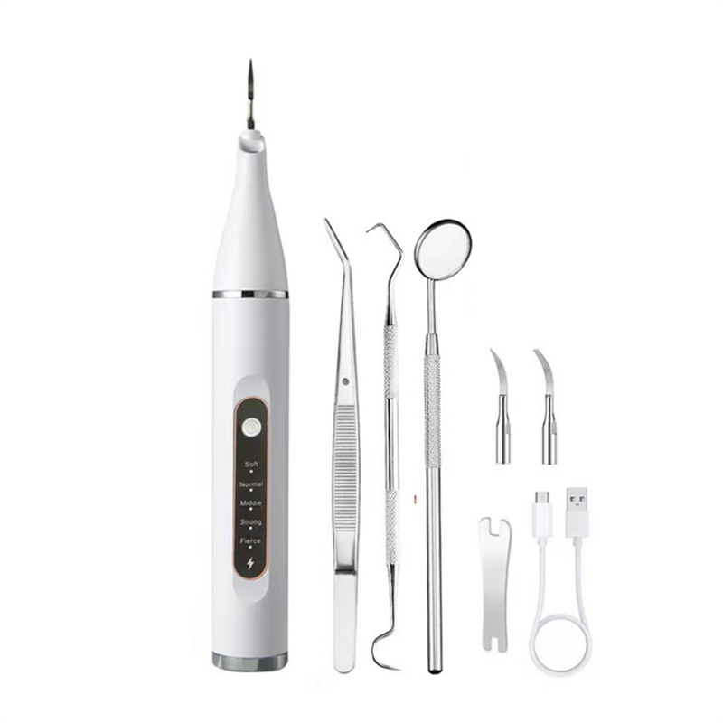 Penghilang plak dan karang gigi anjing, pembersih gigi ultrasonik untuk anjing dan kucing, perlengkapan gigi ultrasonik, pembersih gigi