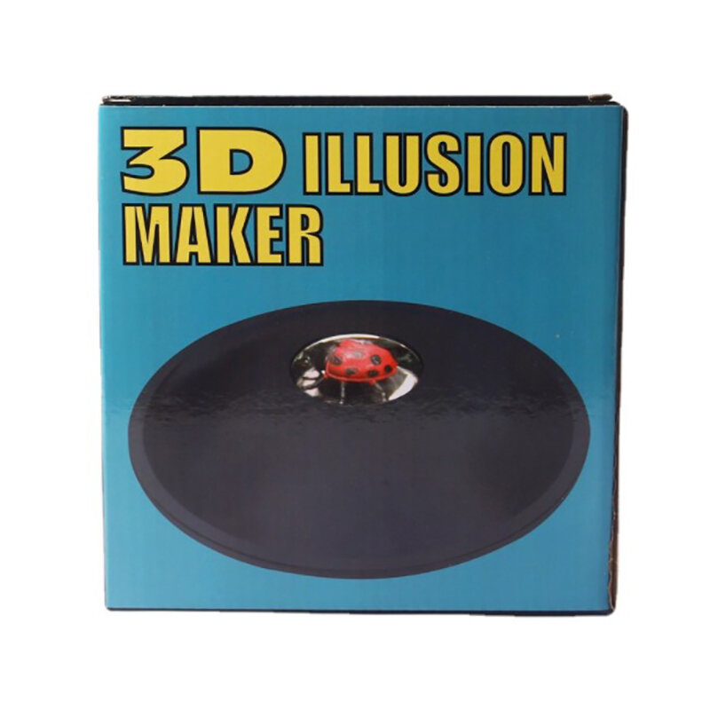3D Magic Mirror Illusion Creator Mirage Black Hologram Maker riflettore parabolico per bambini educazione scienza divertimento gioca giocattoli