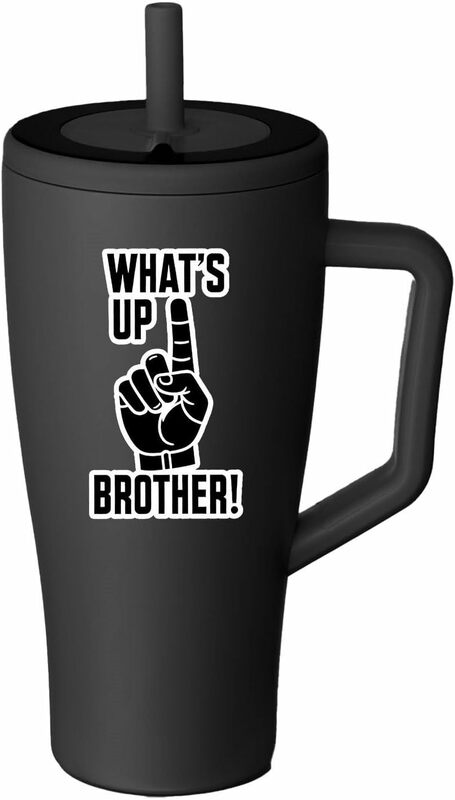 5 шт. наклеек на наушники Whats up Brother наклейка на стакан, кружку, чашку, ноутбук, телефоны, шлемы, твердые шляпы и автомобиль