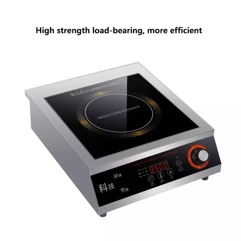 QG-3500PM индукционная плита 3500 Вт, коммерческая индукционная плита, домашняя жареная аккумуляторная плита, Коммерческая Плита