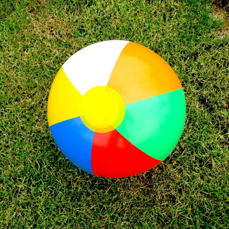 Globos inflables coloridos de 30cm para piscina, juego de agua, pelota deportiva de playa, Juguetes Divertidos para niños Saleaman