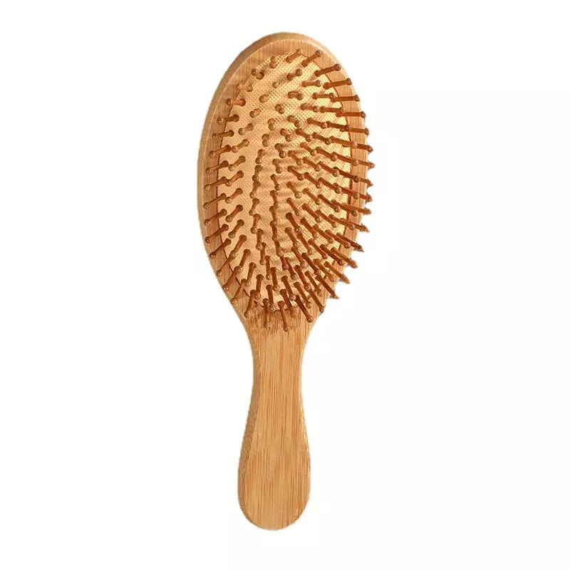 Sisir kayu sisir pijat rambut rontok profesional, sikat rambut sisir perawatan rambut kulit kepala sisir bambu sehat