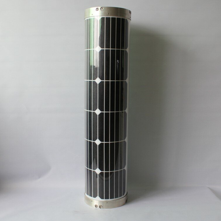 Panneau solaire flexible à couche mince, 100W, 18V, haute efficacité