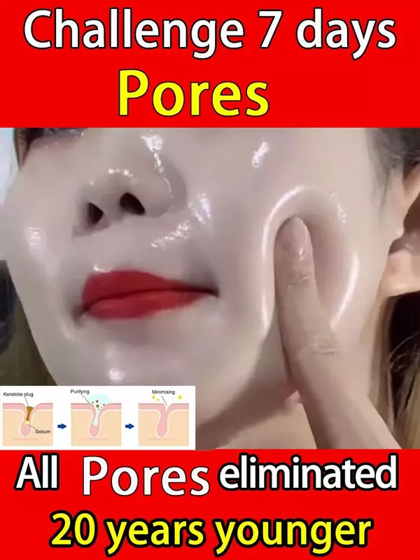 Pore Shrinking Serum Face Removing Large Pores Tightening Repairing Facial Pore Minimizing Essence Skin Care Beauty Firm skin