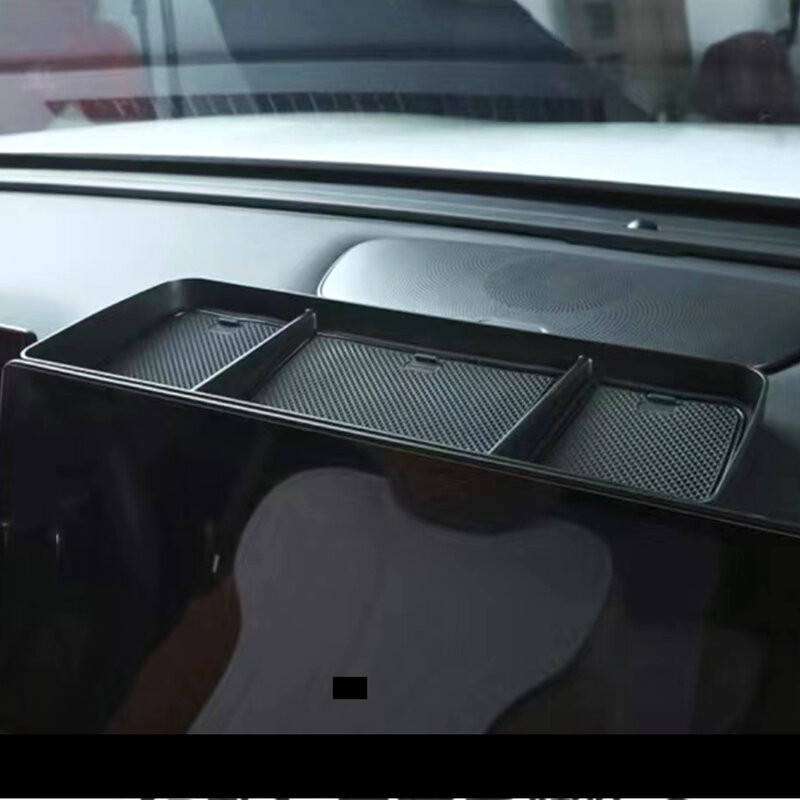 For 2022-2024 Xpeng G9 Storage Box Behind The Screen Storage Box Car Interior Modification Storage Box