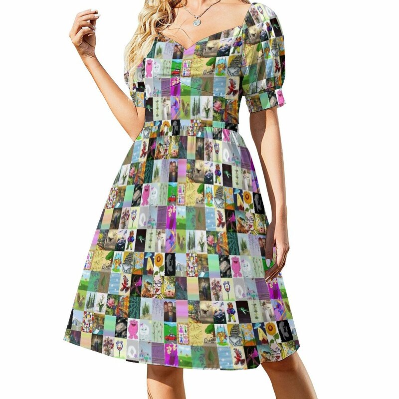 Sims artwork Sleeveless Dress dress women summer Dance dresses birthday dress for women Women's skirt