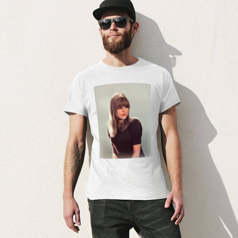 Marianne faithfull, Musik legende T-Shirt ästhetische Kleidung lustige schnell trocknende schwere T-Shirts für Männer