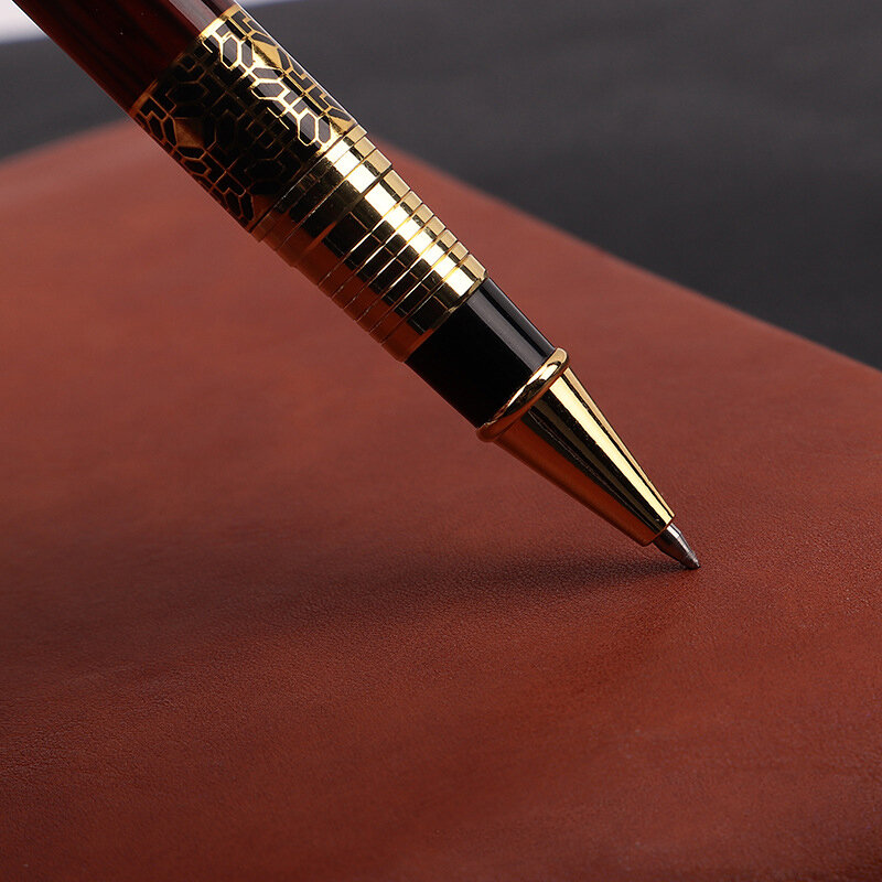 Anpassen Gel Stift Schul bedarf Schreibwaren geschäft Metall Luxus Kugelschreiber Büro zubehör benutzer definierte Schreiben Metall schön