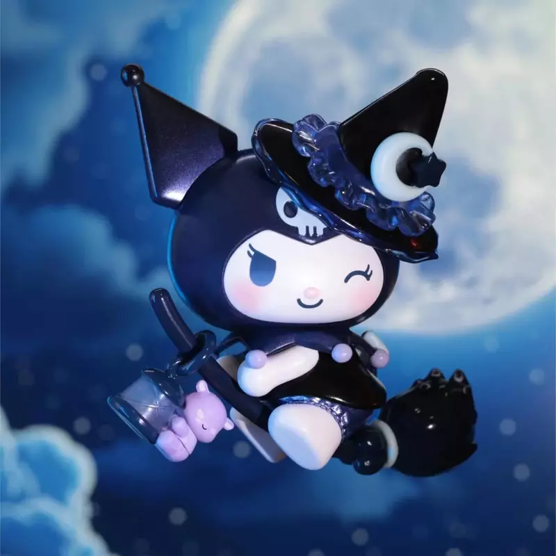 Toptoy seri Festival penyihir Sanrio Kuromi baru hadiah ornamen figur permainan populer kartu gelap
