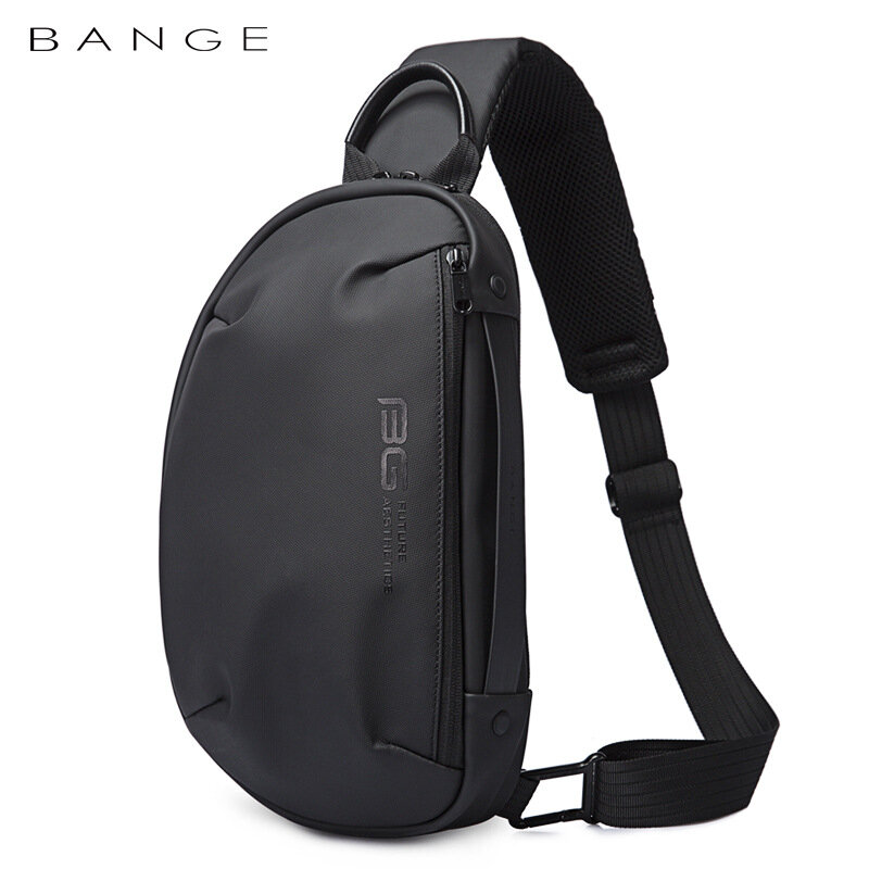 BANGE-새로운 도난 방지 다기능 크로스 바디 가방, 어깨 메신저 가방 남성 방수 짧은 여행 가슴 가방 팩 남성용 2022