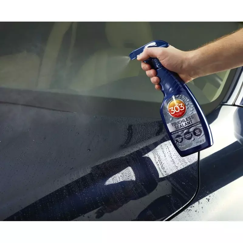 303 Touchless Sealant - SiO2 Water Activated Paint & Glass Protection - Spray On, Rinse Off - Lasts 2x Longer Than Wax - Deep, W