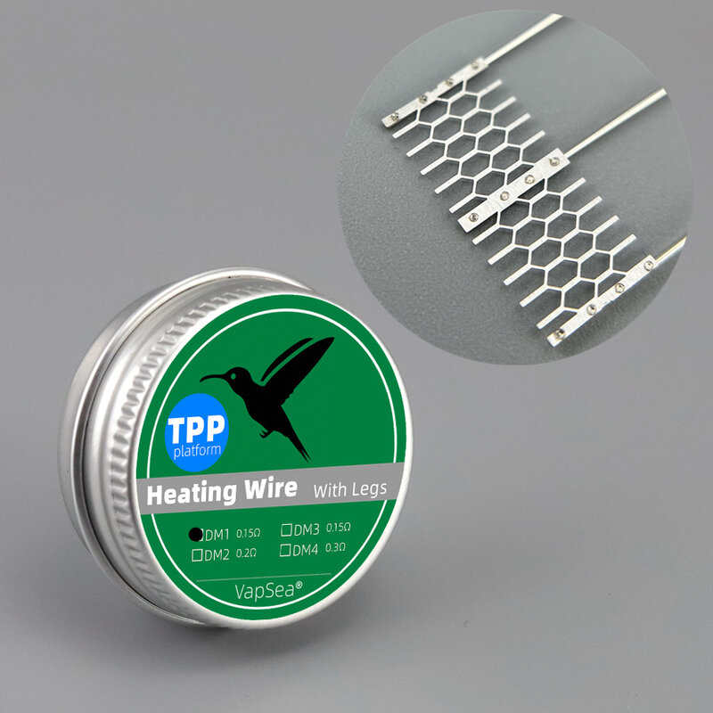 Spiral/Mesh/Ceramic Resistances Wire Core With Legs Coil DL/MTL/RDL For PNP VM1 TPP DM1 ITO M2 Platform SubOhm Coils
