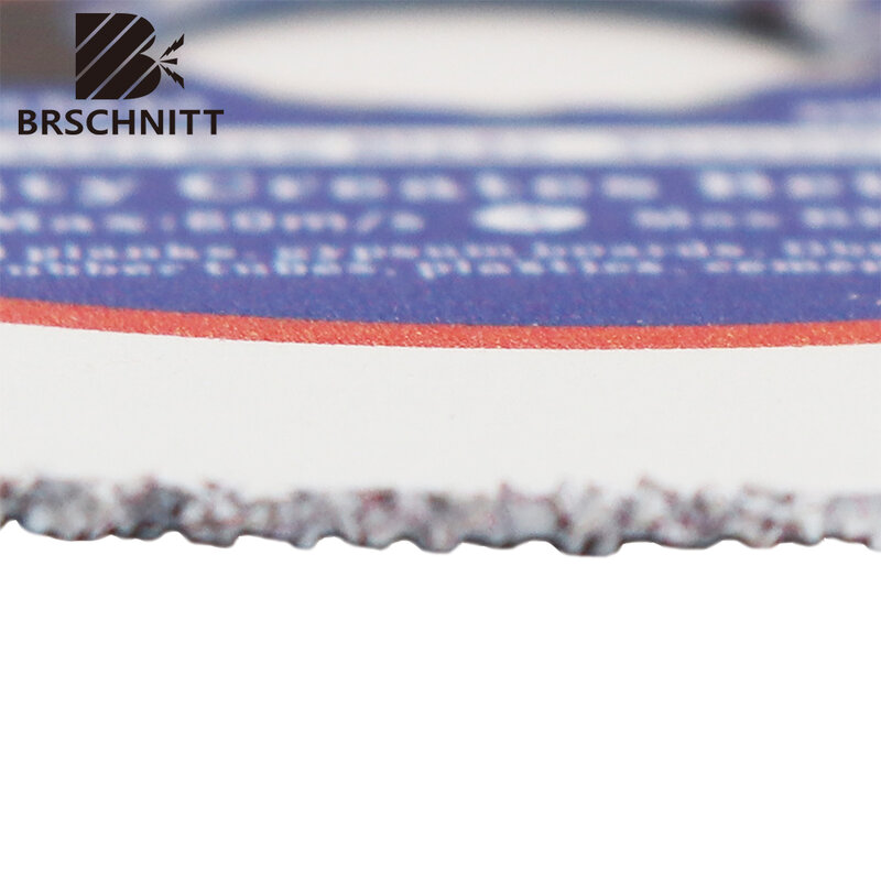 BRSCHNITT 전문 카바이드 팁 톱날, 목재 플라스틱 절단 블레이드, 직경 125mm 아버 22. 커팅 디스크, 23 m