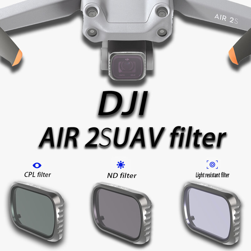 DJI Mavic Air 2S filtro de lente G.ND filtro conjuntos G.ND8/16/32 /64 lente filtros conjuntos para DJI Mavic Air 2S acessórios