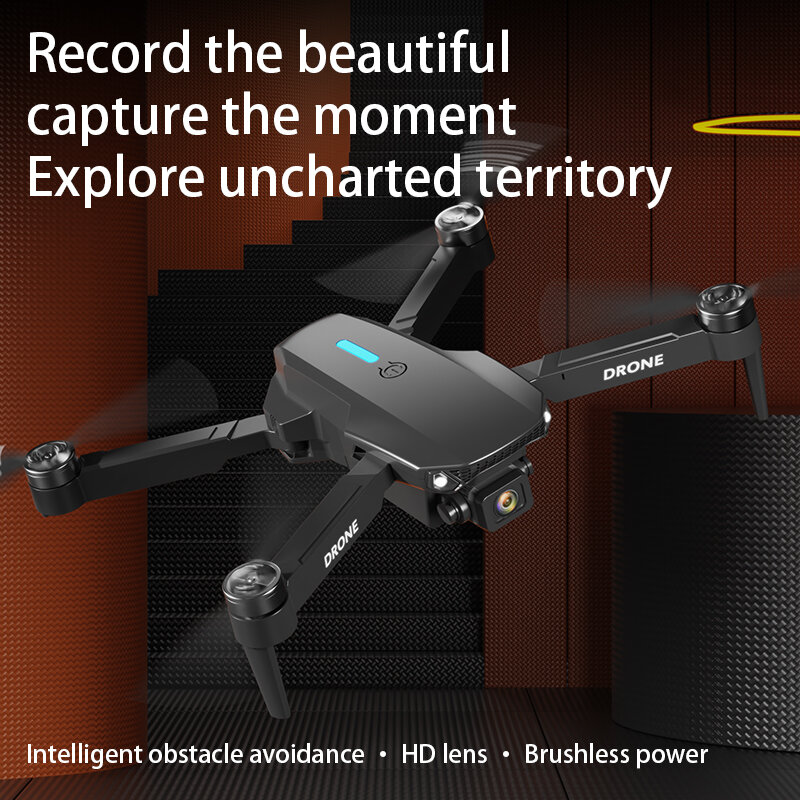 Profissional grande angular RC Drone, 4K HD Camera Mode, helicóptero dobrável, aeronave, Quadcopter, Kids Gift Toys, E88, Novo