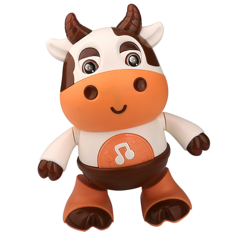 Baby Cow Musical Toys 2023 New Musical Duck/ Cow/ Deer Toy Baby Preschool Educational Learning Toy Music, Dancing Musical Toy