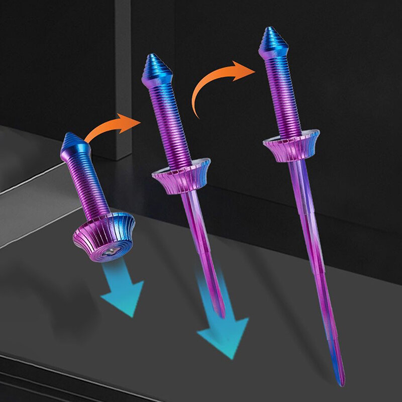3D Retractable Sword 3D Gravity Telescopic Knife Samurai Sword Creative Decompression Toys Children Gift