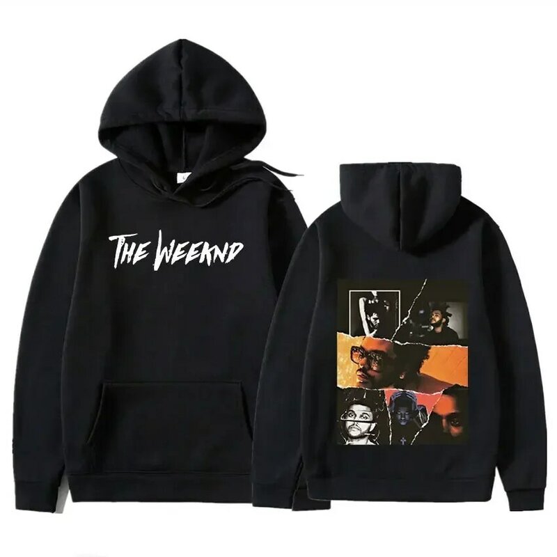 Толстовка Weeknd с графическим рисунком в стиле ретро, Свитшот оверсайз после рассвета, Мужская Женская толстовка в стиле хип-хоп, рок, уличная одежда в стиле Харадзюку