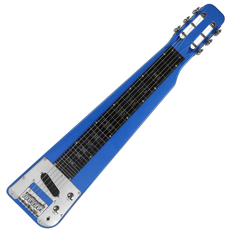 6-струнная шлицевая головка Batking со склада, электрическая Круглая стальная скользящая гитара Sunburst цвета