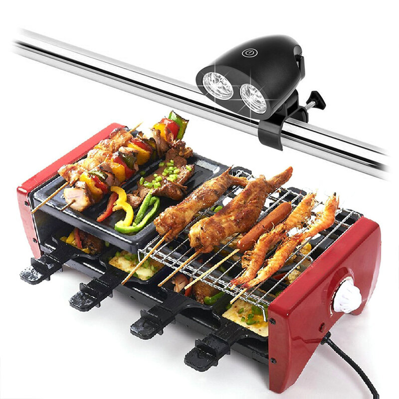 Grill Grill Licht Grill Licht Basis Grill Glasfaser Nylon Material LED Lampe super hell mit 10 super hell