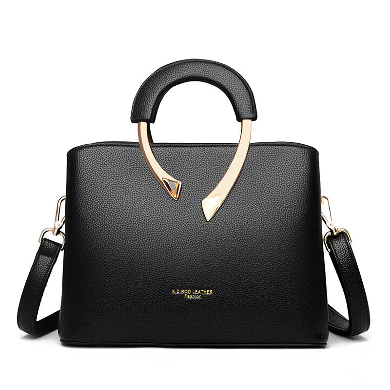 New Four Seasons Handbag, European and American Large Capacity Bag, Fashion Crossbody Shoulder Bag, Gift Bag for Girlfriend