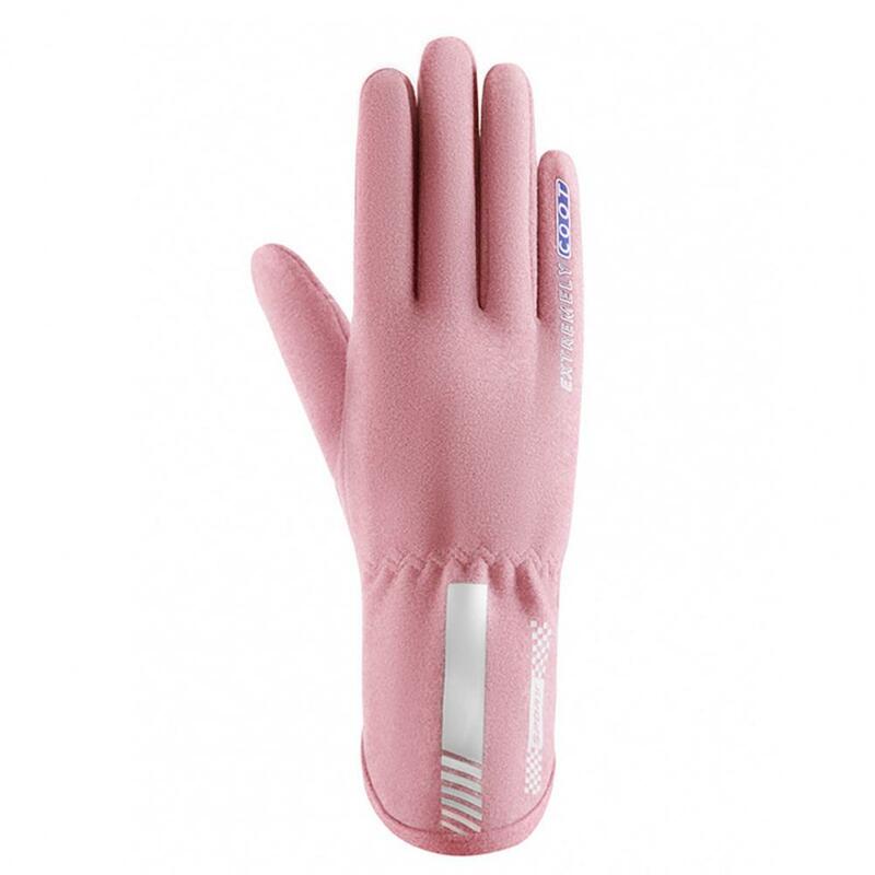 Przydatne rękawice Ridding wiatroodporny zmywalny ochraniacz na nadgarstek Lady zimowe rękawiczki elastyczne nadgarstki Lady zimowe rękawiczki na odzież na co dzień