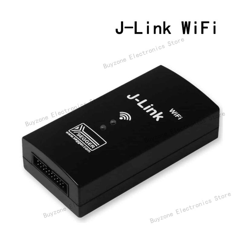 J-Link WiFi (8.14.28) J-Link WiFi é uma sonda de depuração JTAG/SWD com interface WLAN/WiFi