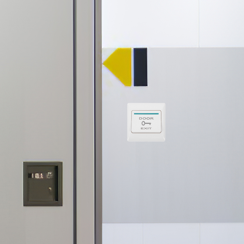 Accessorio per sistema di controllo accessi per porte pulsante di uscita pannello a parete per campanello per porte