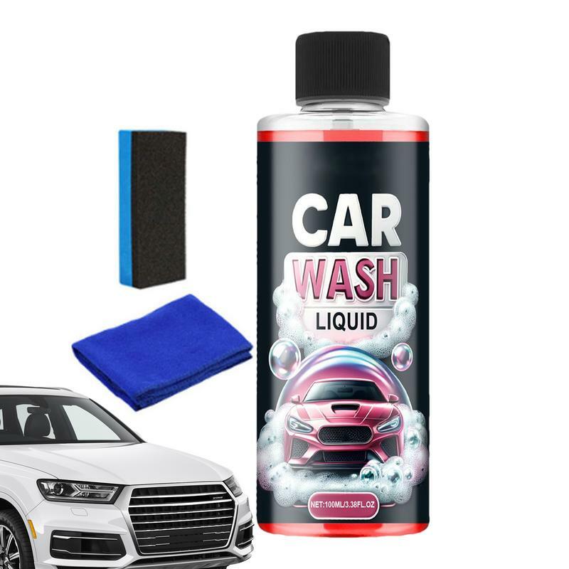 100ml płyn do mycia samochodu wielofunkcyjny mocny detal Cleaner pyłoszczelna powłoka lakier samochodowy rozjaśniająca czyszczenie renowacja