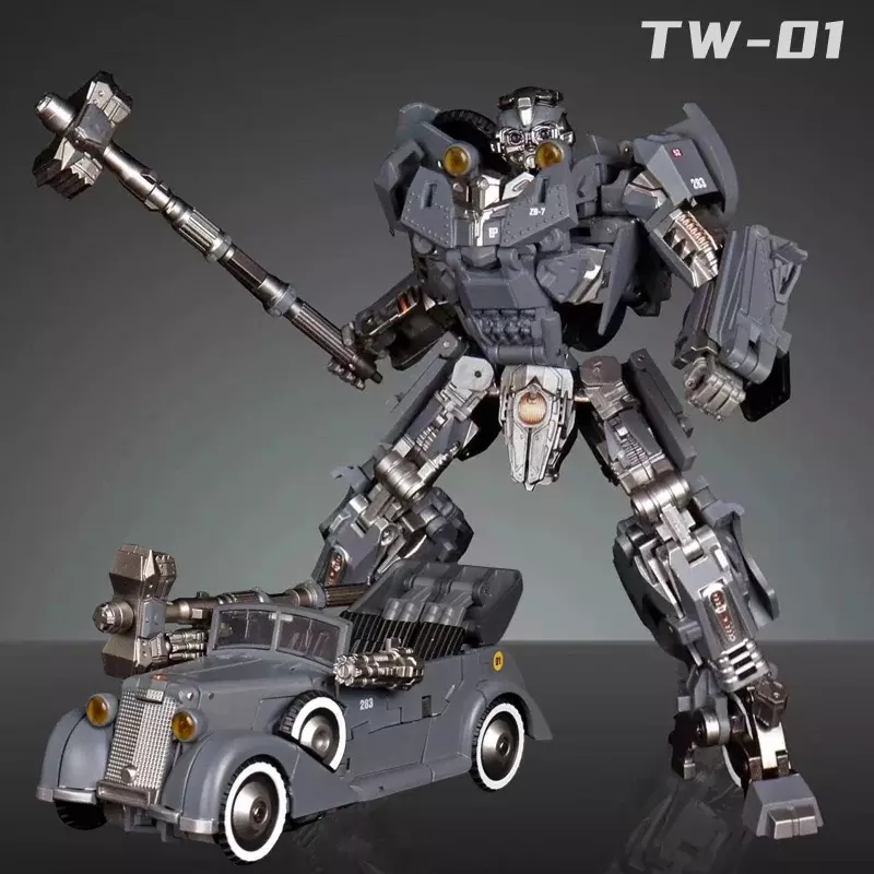 BMB Transformation TW-01 TW01 Seconde Guerre Mondiale équation MPM Agrandir modèle de voiture en alliage Action Figure Robot Jouets