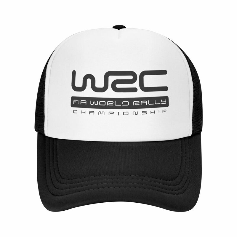 Бейсболка WRC чёрная с логотипом чемпионата мира по ралли, мужская и женская