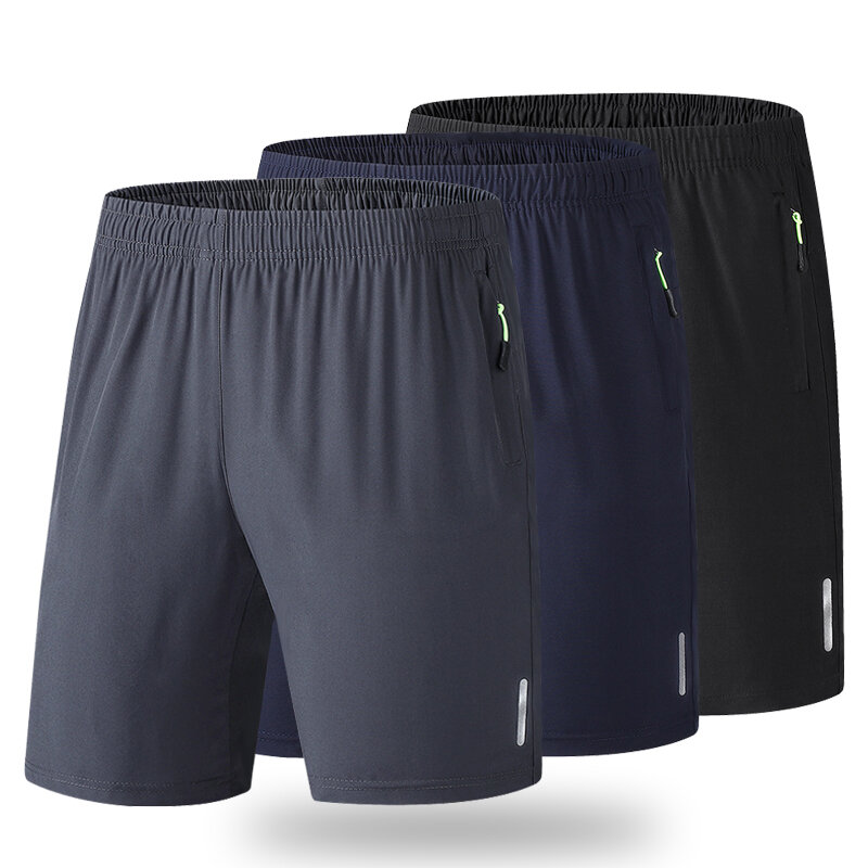 (M-8XL) размера плюс быстросохнущие спортивные шорты, мужские свободные пятиконечные короткие брюки, пляжные шорты для баскетбола, домашние шорты для фитнеса и бега