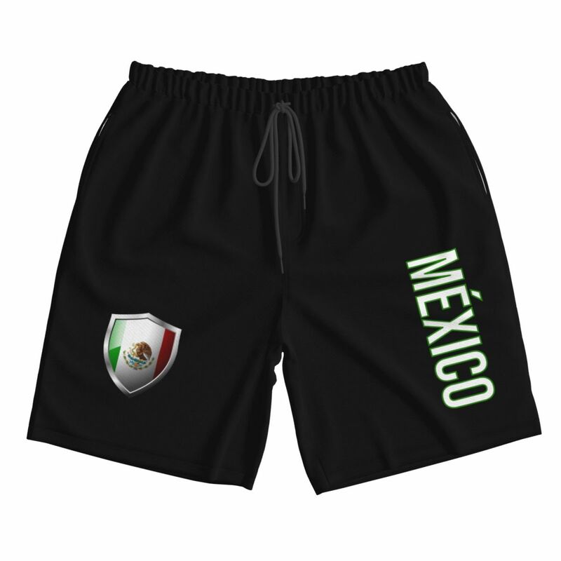 Mexikanischen Mexiko MICH MEX männer Strand Shorts Schnell Trocknend Material Fitness Sommer Beiläufige Sport Herren Bademode Badeanzug