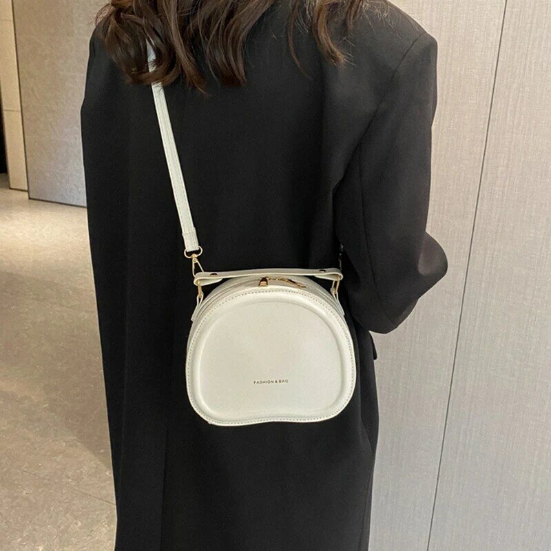 2023 solide pu Leder Umhängetasche Modedesigner Handtaschen Top Griff Taschen für Frauen lässige Umhängetaschen