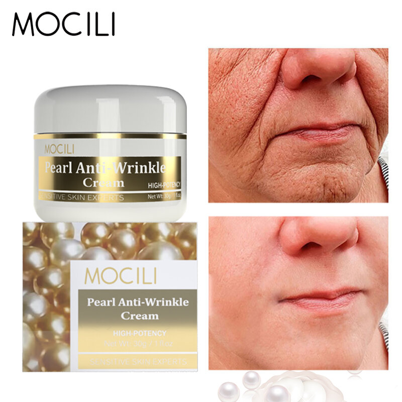 Anti-Wrinkle Cream Anti Aging Firming Lifting Fade Fine Line Whitening Brightening Moisturizing Nourish Face Skin Care 30g*3PCS