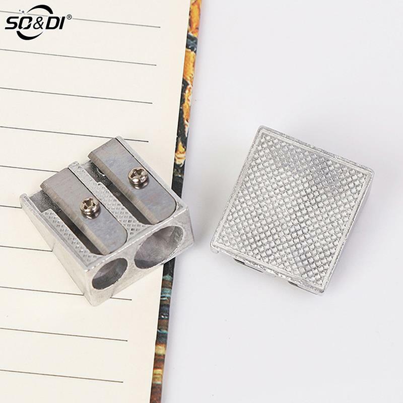 2 Holes Pencil Sharpener Multi-functional Kids Sharpener For Charcoal Writing Sketch Drawing Learning Tools School Supplies