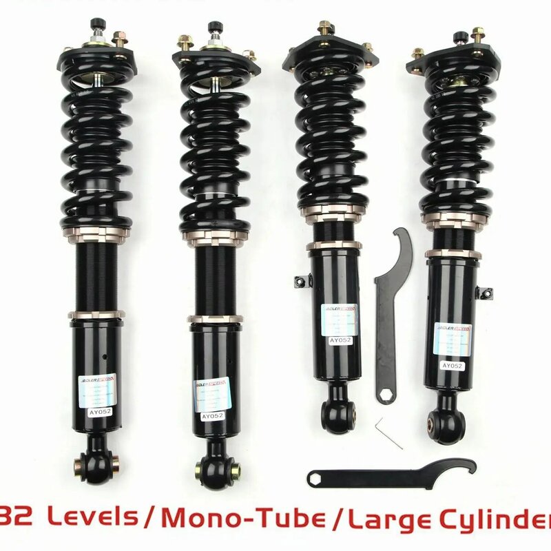 ADLERSPEED Adjustable Coilovers Lowering Suspension Kit For Toyota JZX110 2001-05