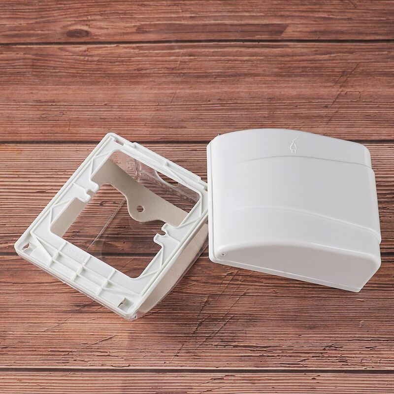 Fontes do banheiro Criança Power Outlet Protetor Soquete Impermeável Sockets Tampa Plug Elétrico Splash Box